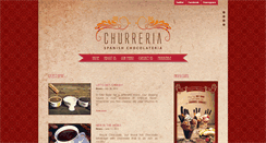 Desktop Screenshot of cafechurreria.com